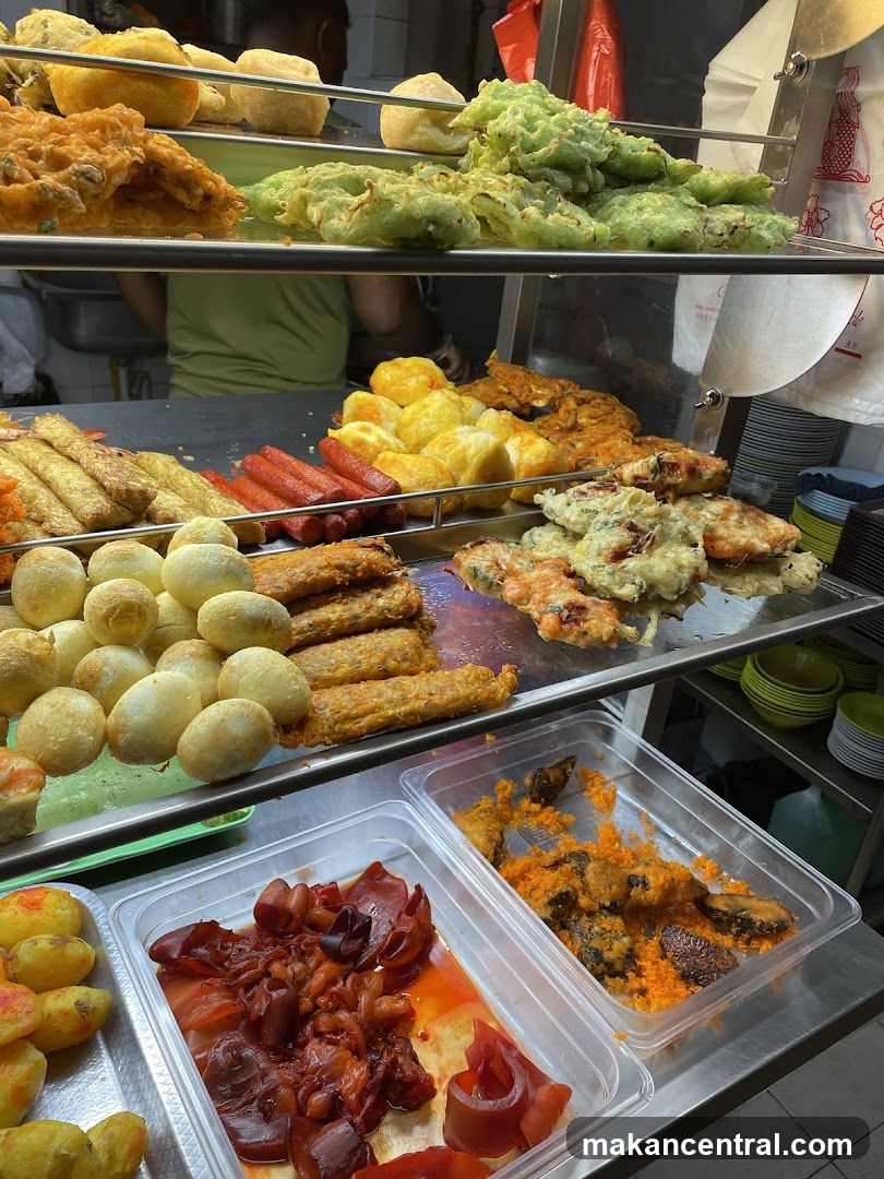 Fried Snacks Display