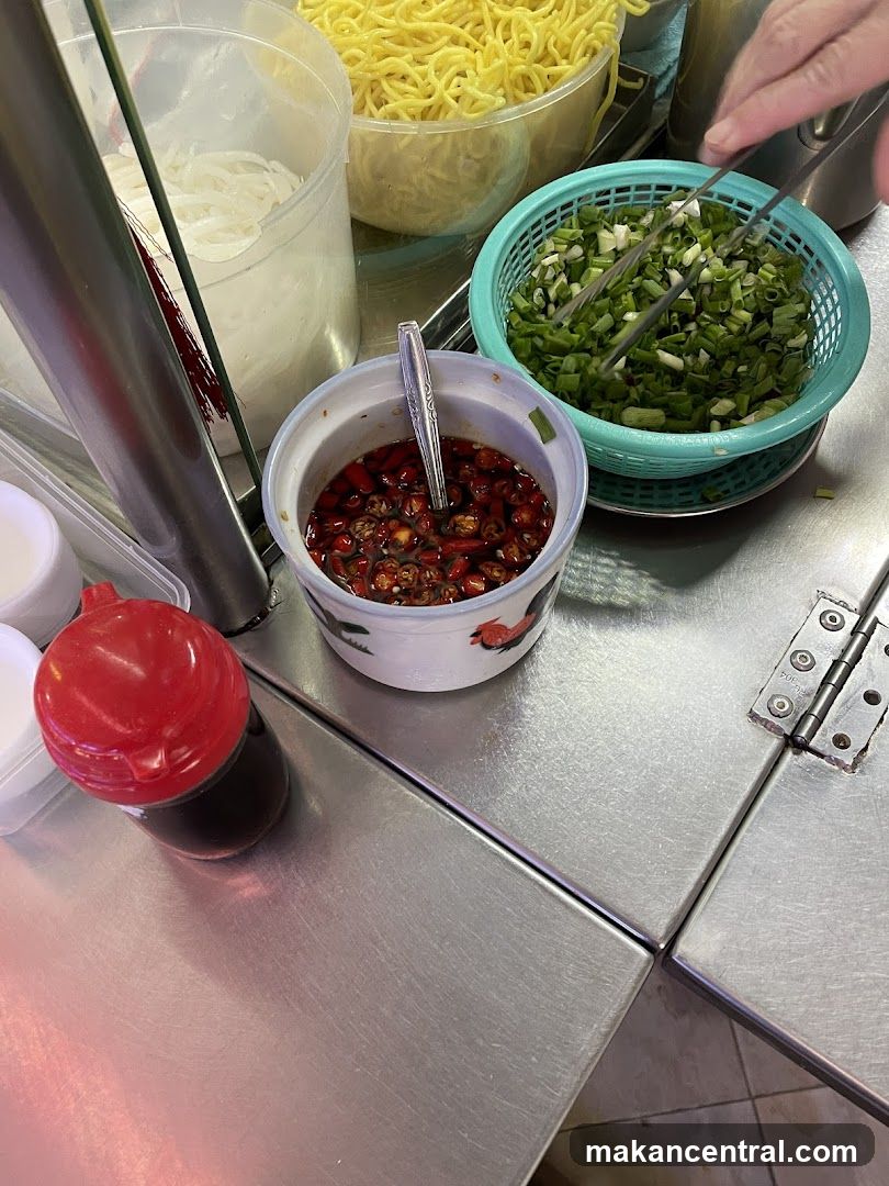 Condiments and Noodles