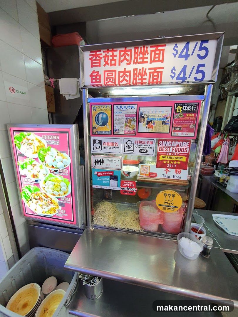 Food Stall Display