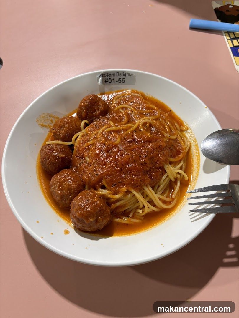 Spaghetti and Meatballs