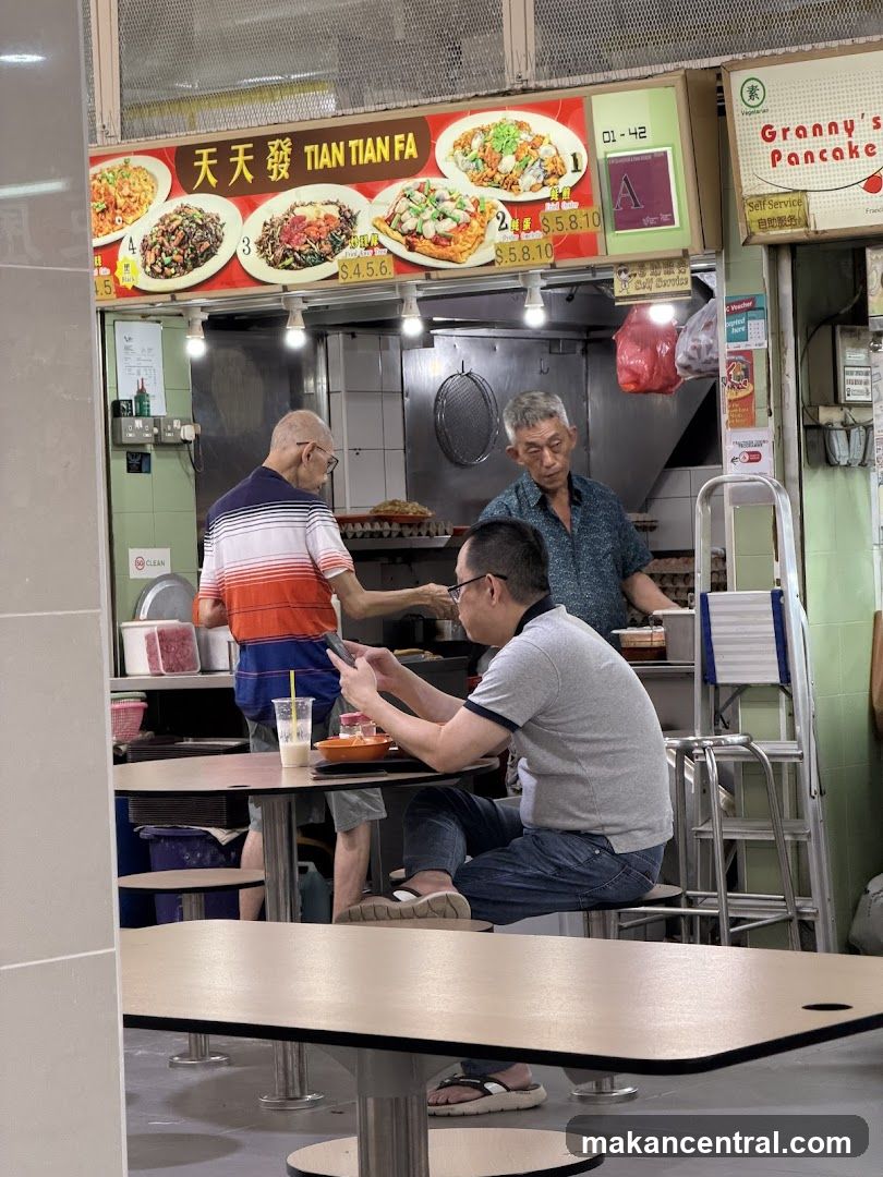 Food Stall with Menu