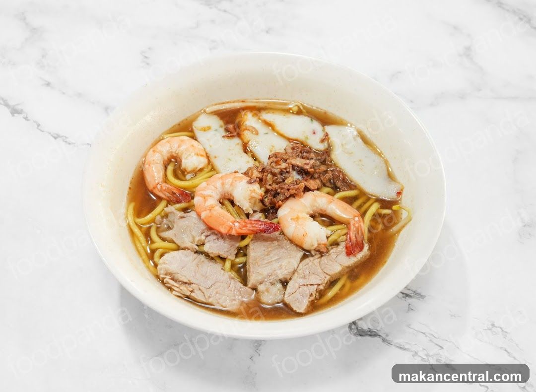 Shrimp and Pork Noodle Soup