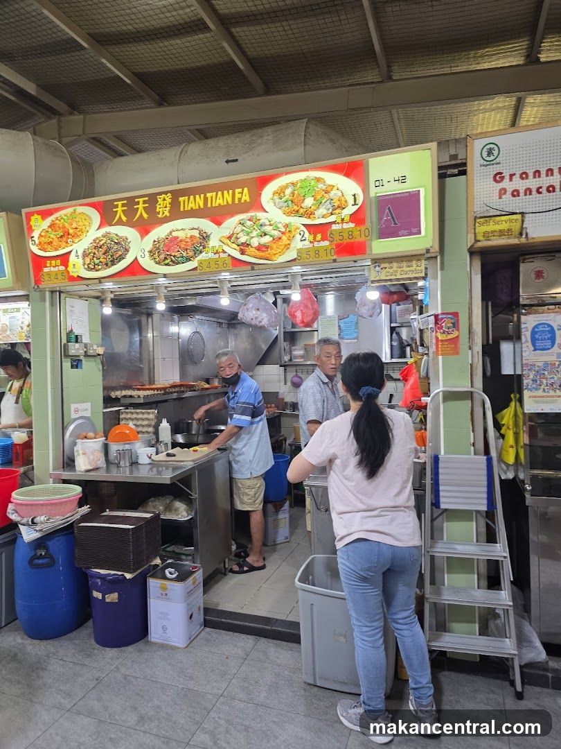 Food Stall with Menu