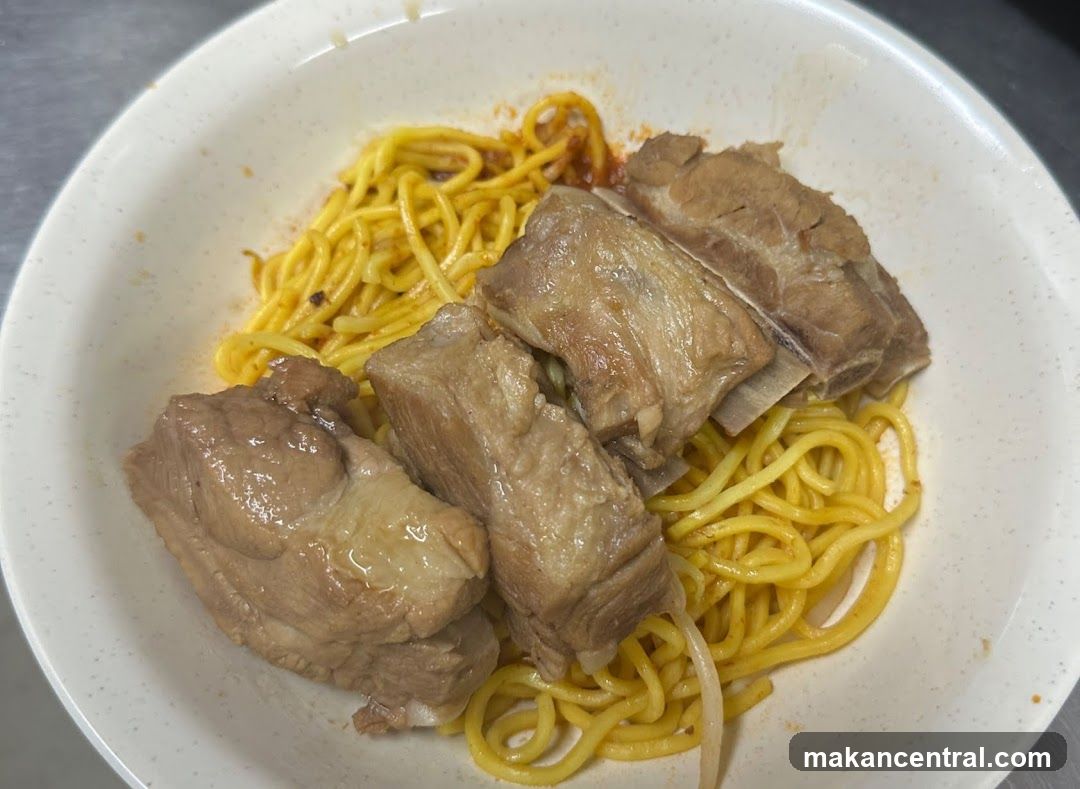 Pork Ribs with Noodles