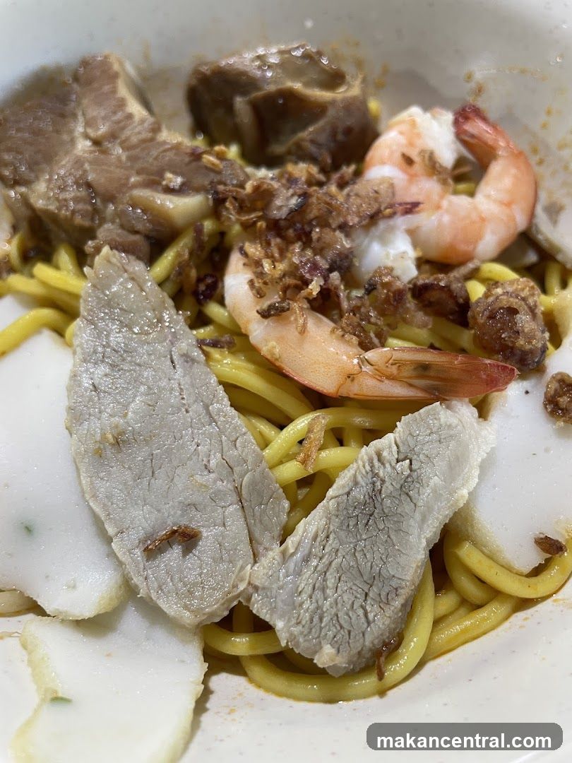 Noodles with Pork and Shrimp
