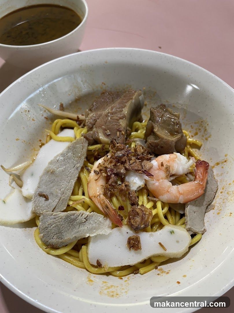 Noodles with Pork and Shrimp