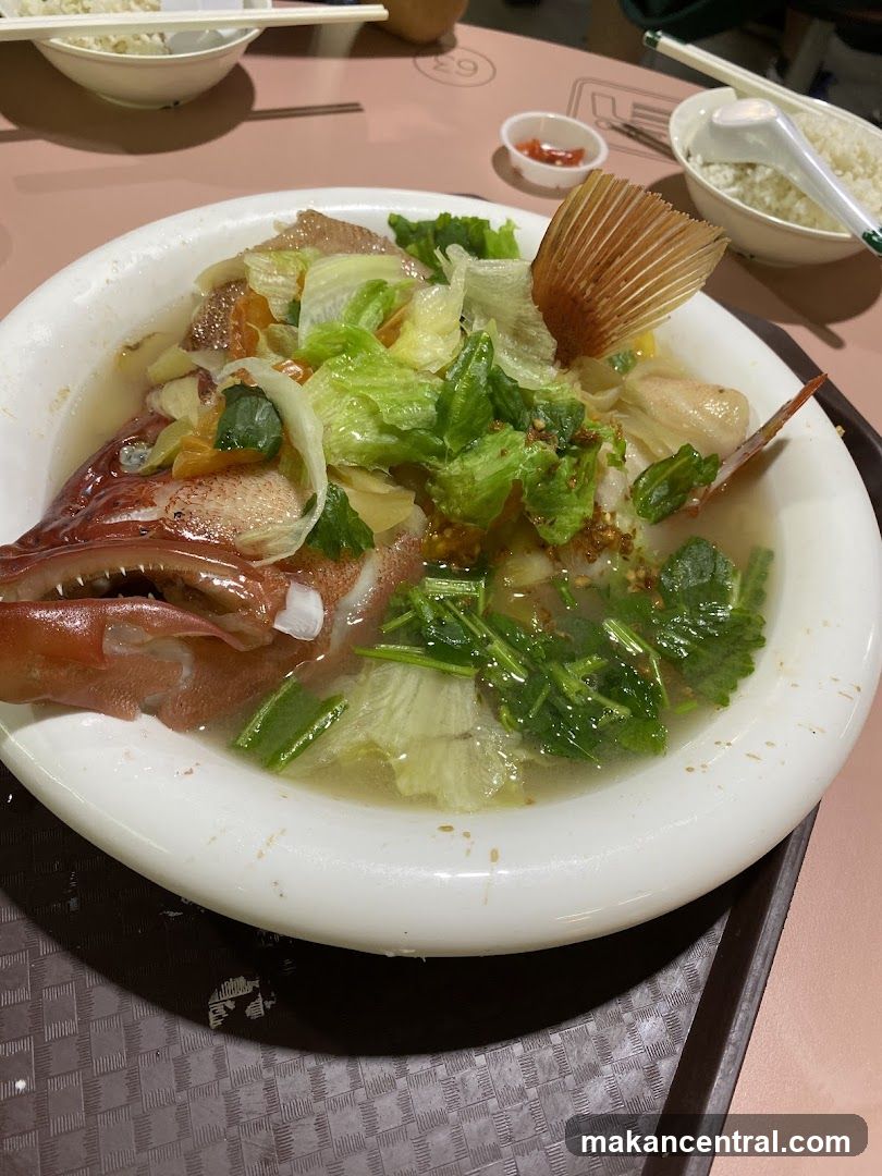 Steamed Fish with Vegetables