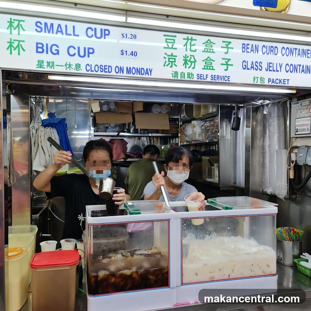 Dessert Stall with Staff