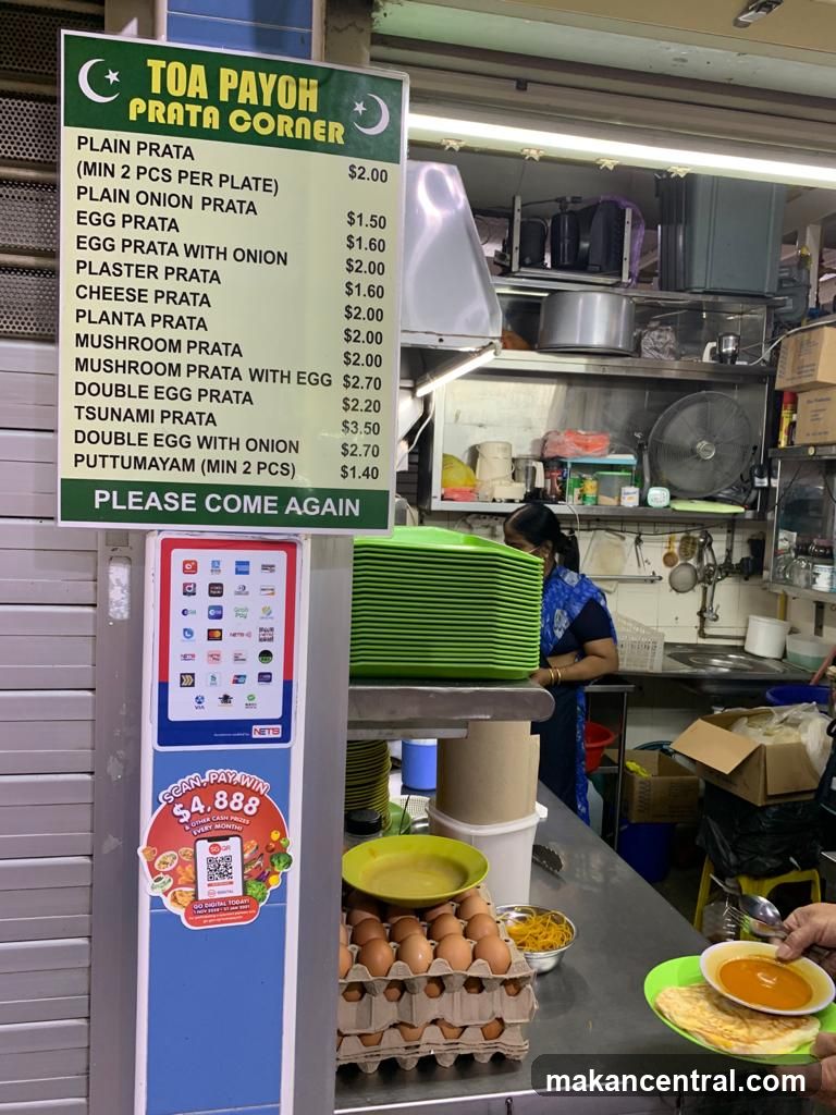 Toa Payoh Prata Corner