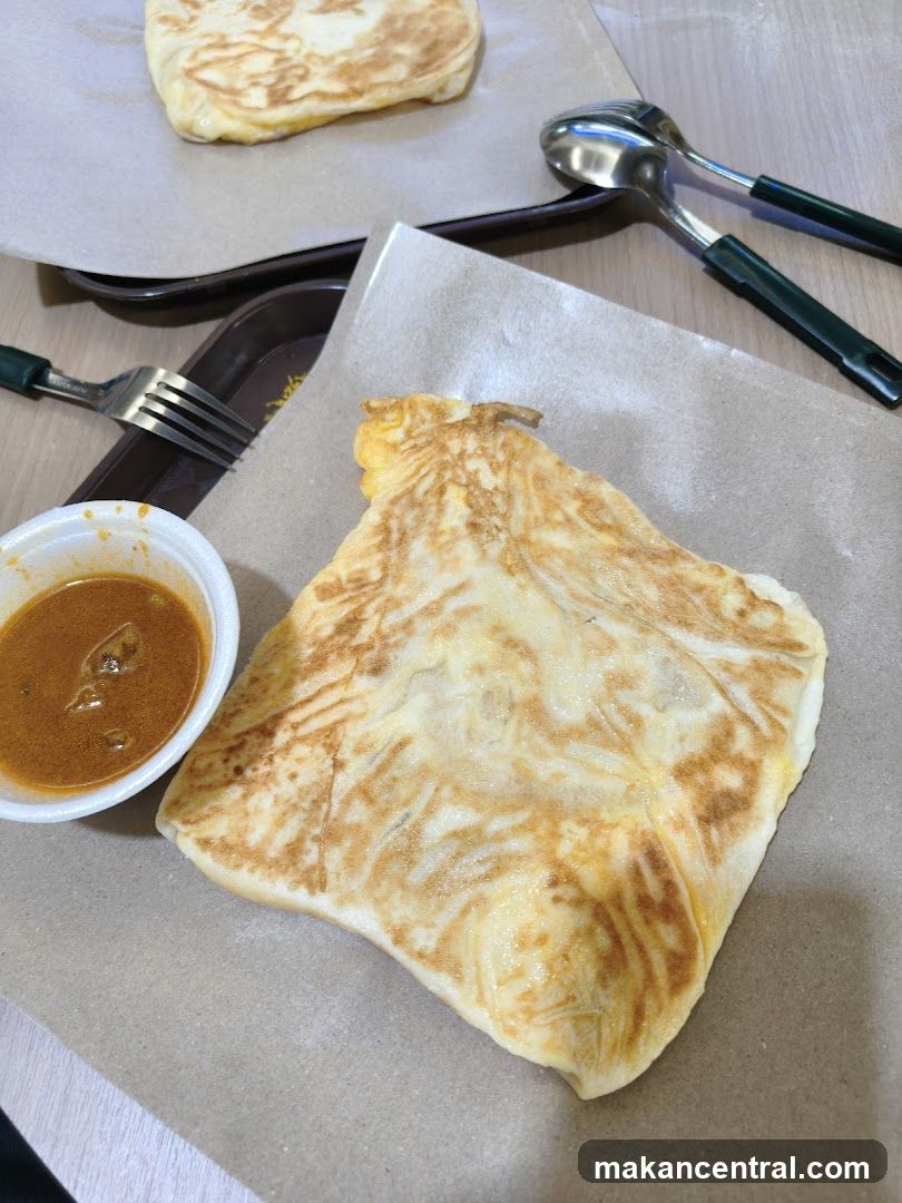 Roti Canai with Curry