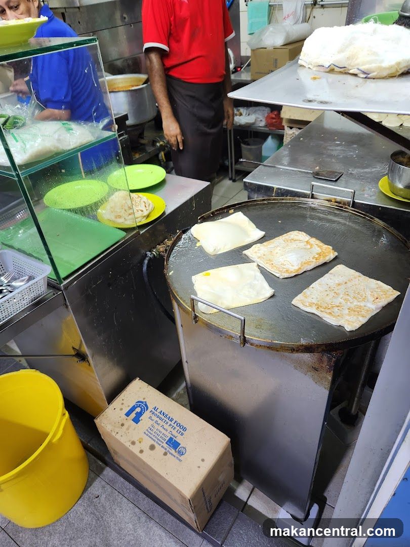 Roti Canai Preparation