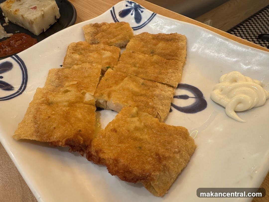 Fried Tofu Skin Rolls