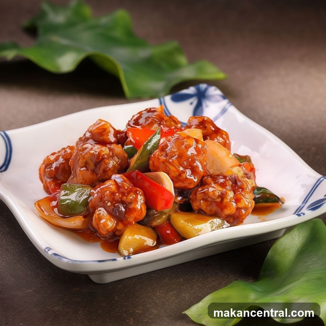 Sweet and Sour Pork Dish