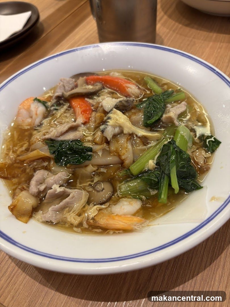 Seafood and Pork Noodles