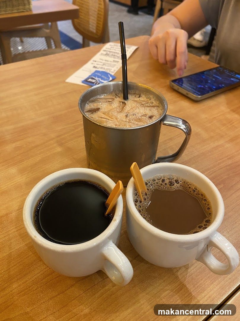 Coffee and Iced Drink