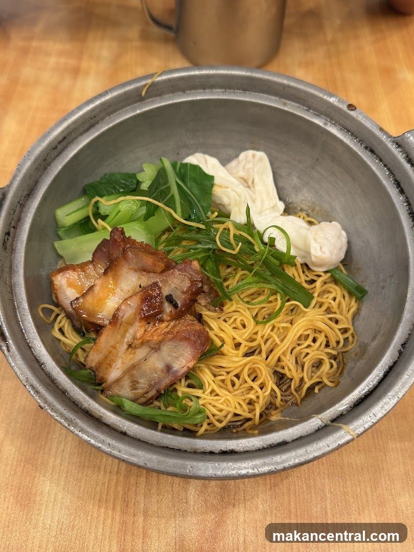 Noodles with Char Siu and Wontons