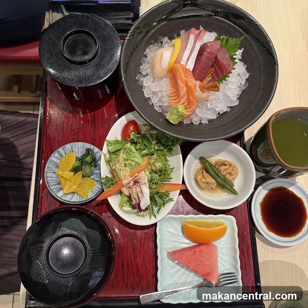 Sashimi Platter with Sides