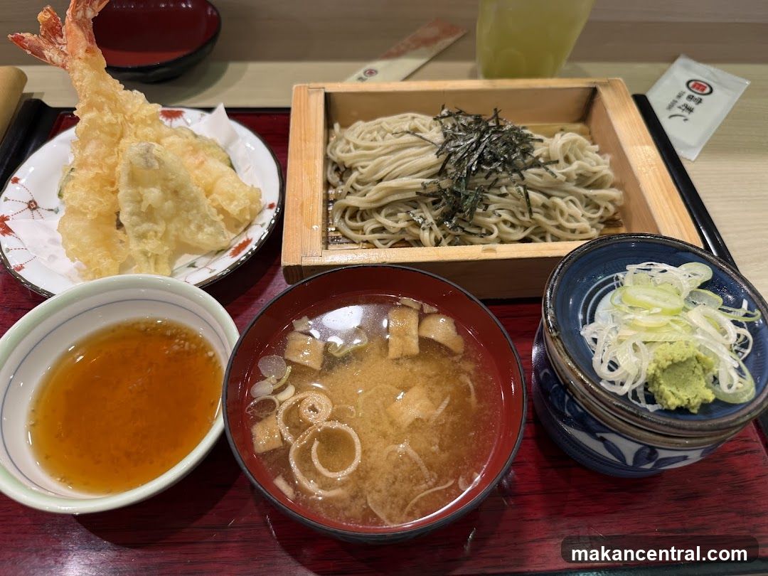 Soba Noodles with Tempura