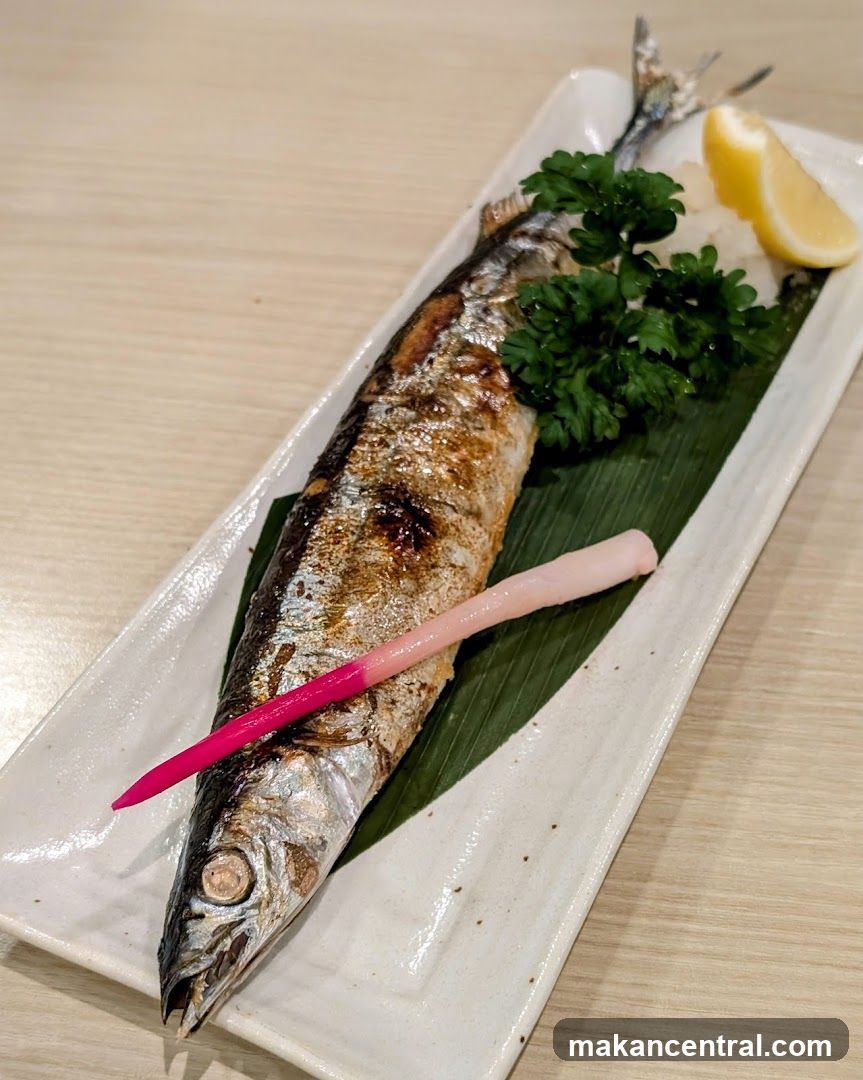 Grilled Fish with Garnish