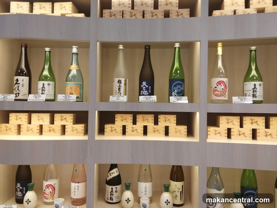 Sake Bottles and Boxes