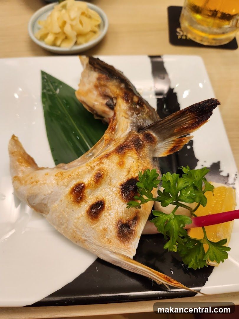 Grilled Fish Head