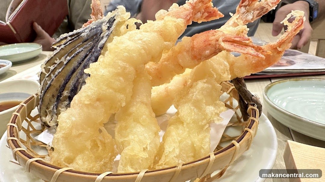Shrimp and Eggplant Tempura