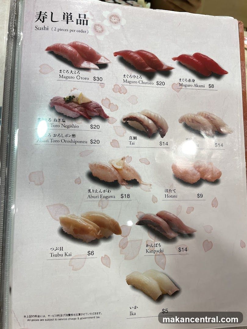 Sushi (2 pieces per order)