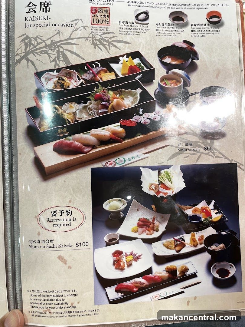 KAISEKI for special occasion