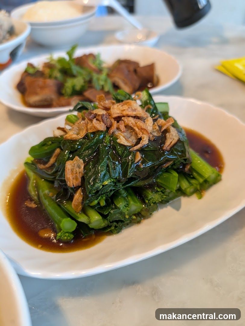 Stir-fried Greens with Sauce