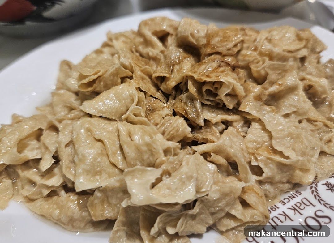 Fried Tofu Skin Dish