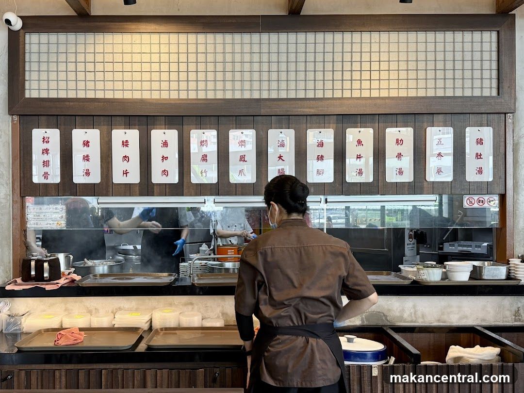 Restaurant Kitchen with Menu Boards