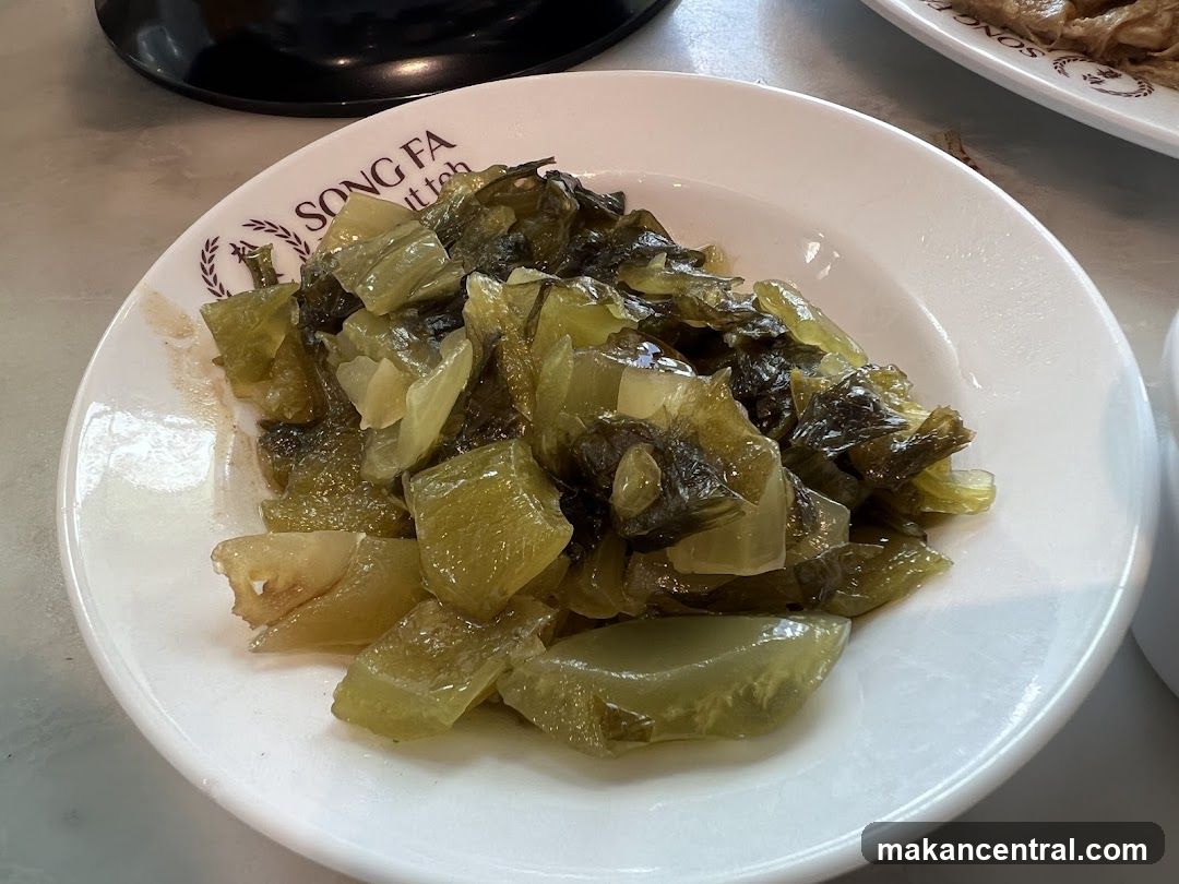 Pickled Mustard Greens
