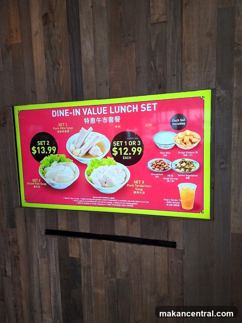 DINE-IN VALUE LUNCH SET
