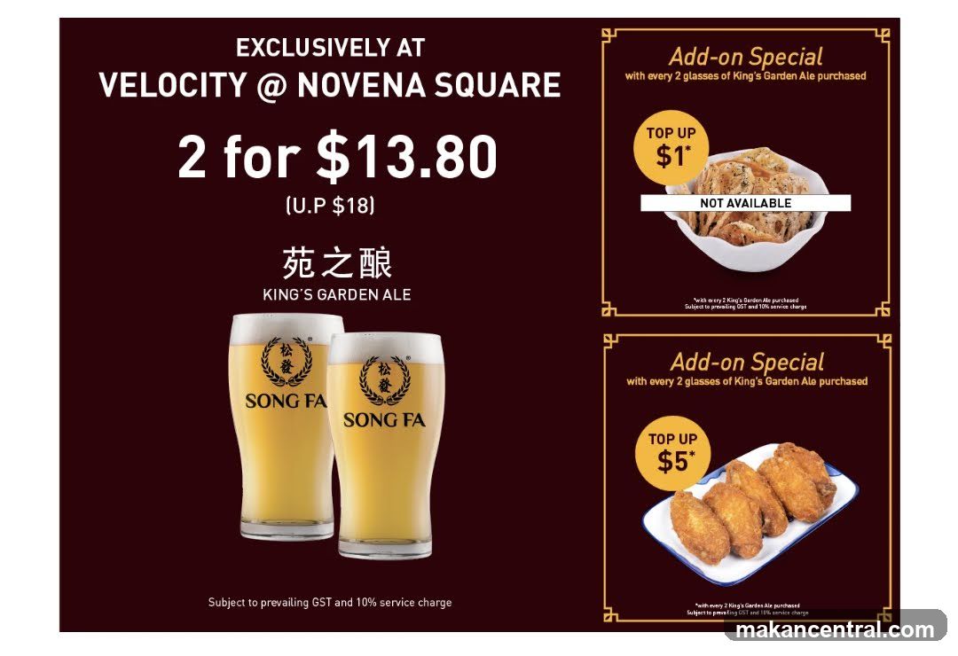 King's Garden Ale Promotion