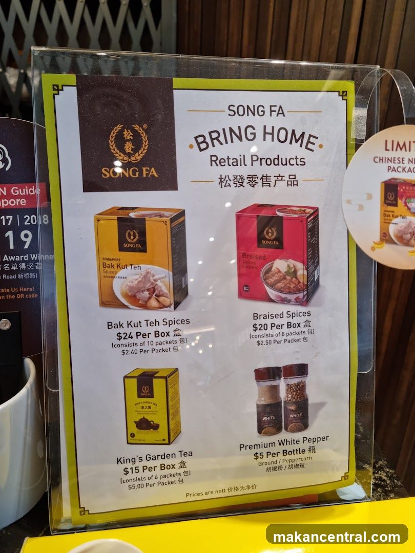 Song Fa Retail Products