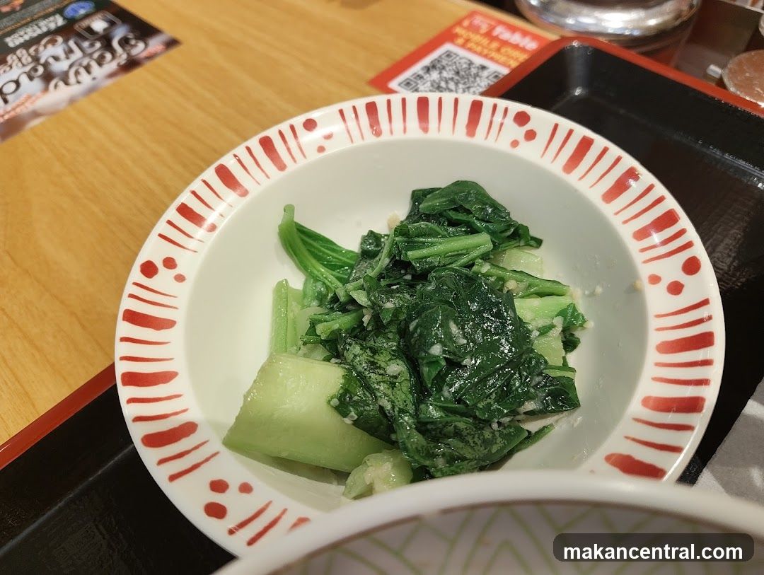 Steamed Greens with Garlic