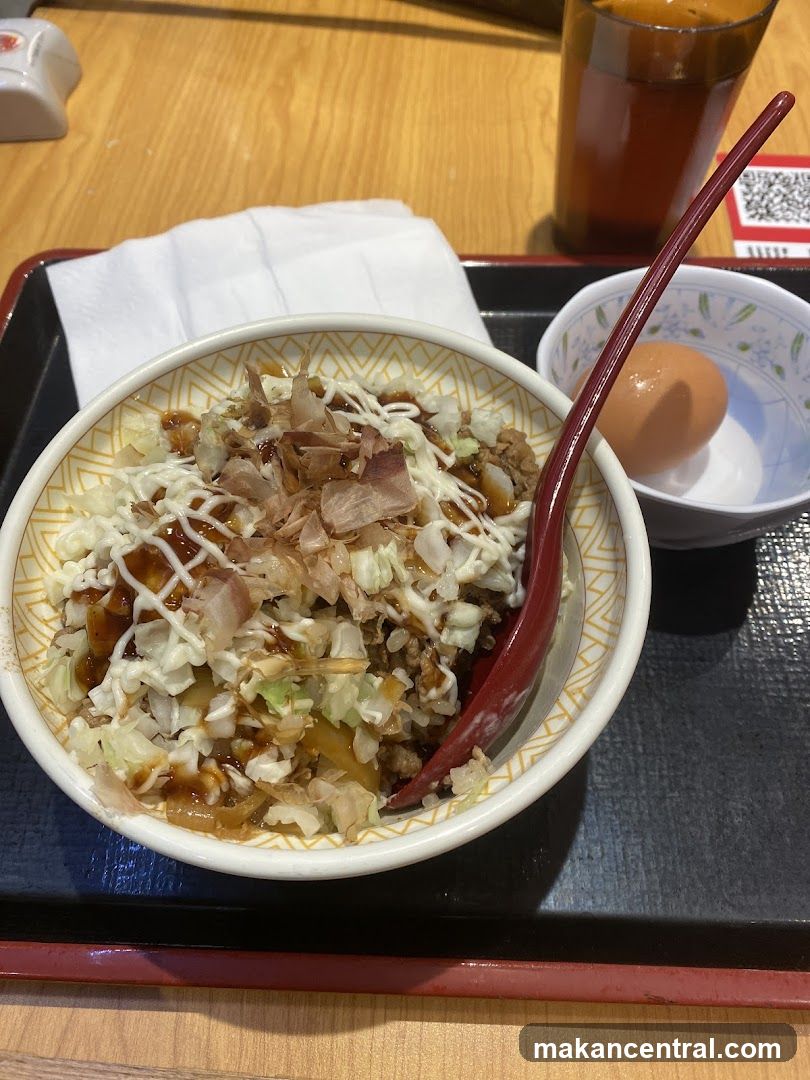 Beef Bowl with Egg