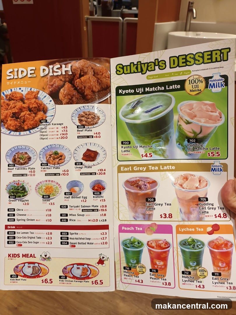 Sukiya's DESSERT