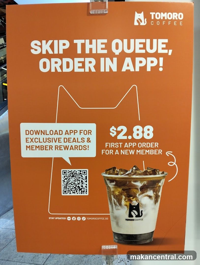 Tomoro Coffee App Promotion