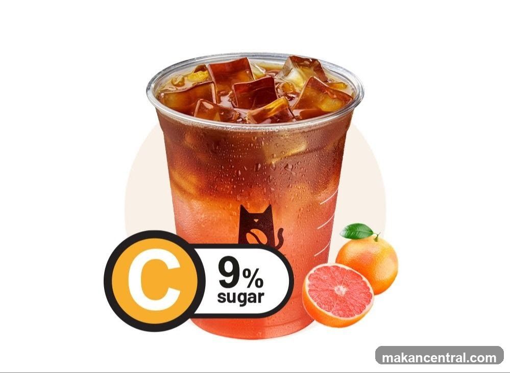 Grapefruit Iced Coffee