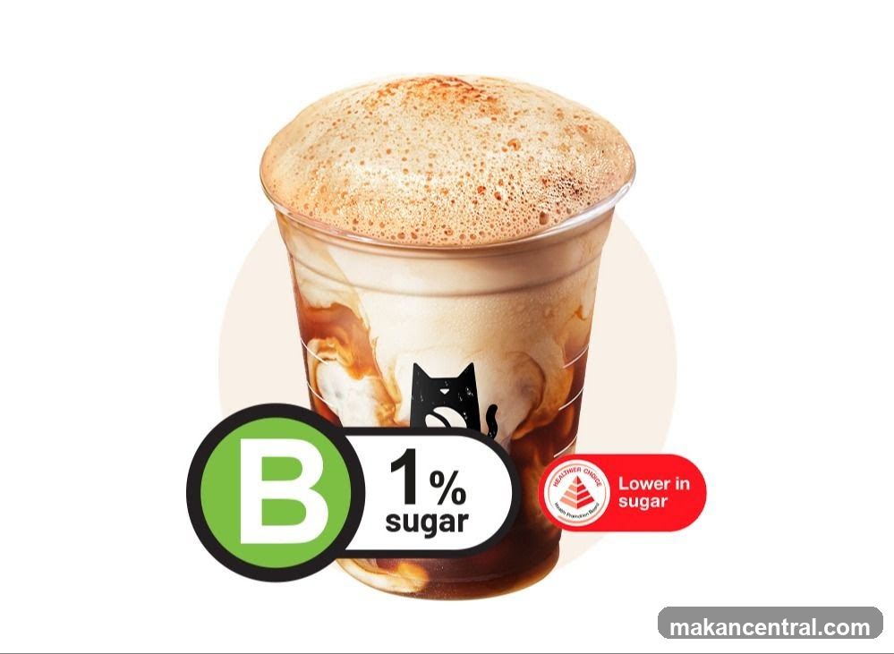 Beverage with Cream and Syrup