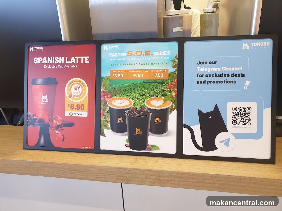 Tomoro Coffee Menu and Promotions