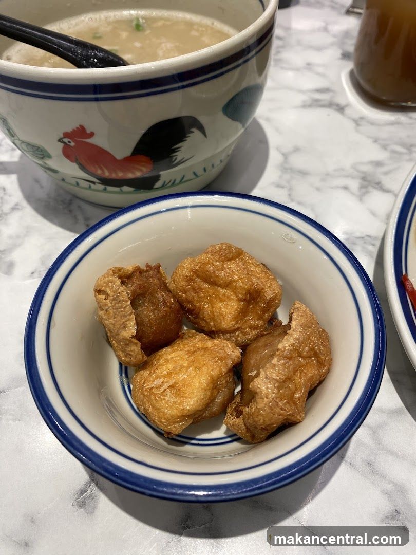 Fried Tofu Puffs and Soup