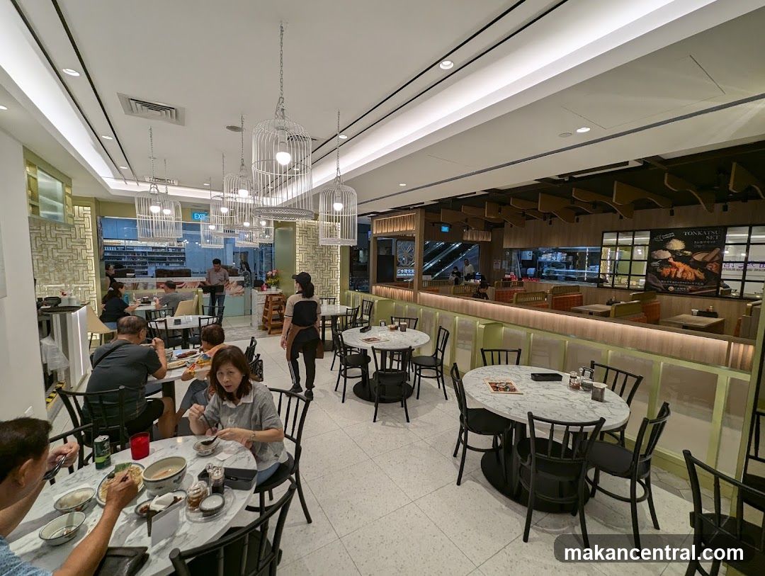 Restaurant Interior with Dining Tables