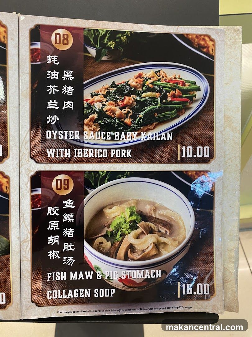 Menu Items