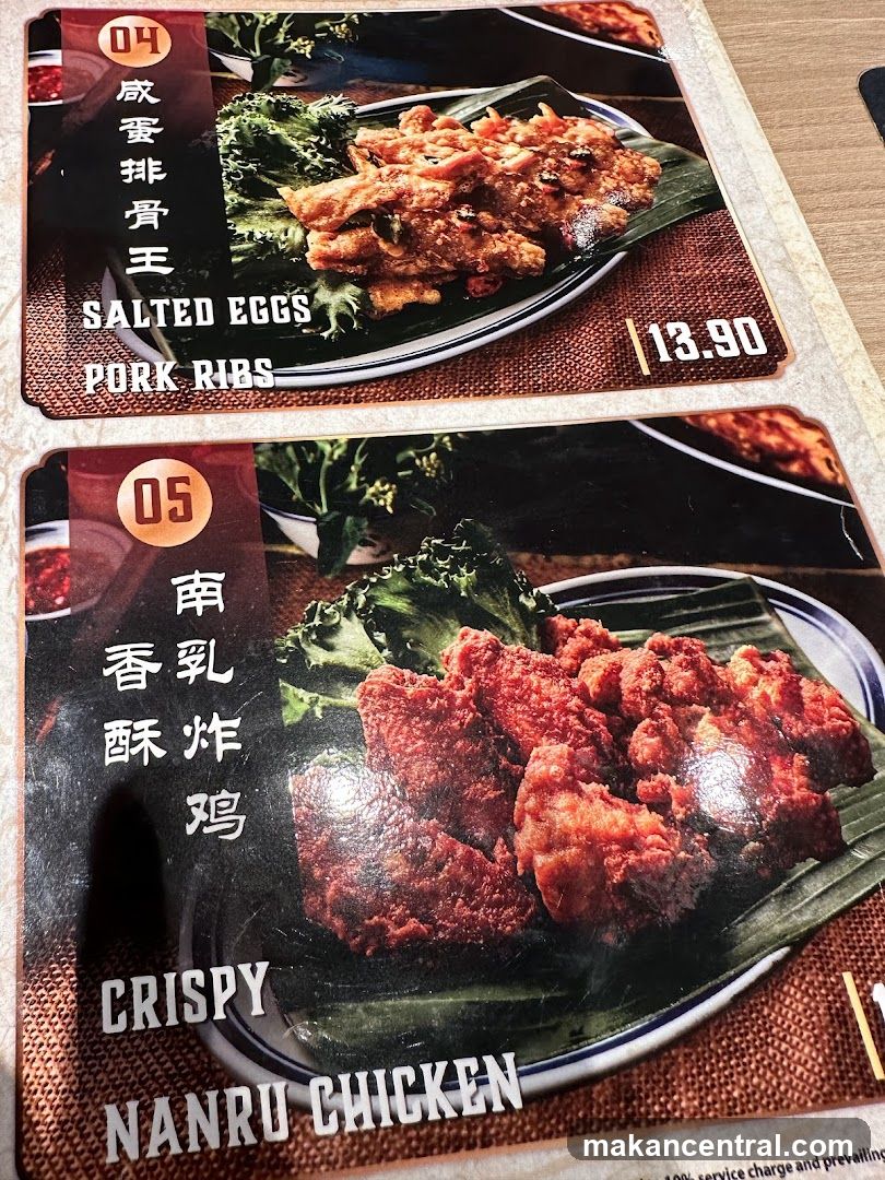 Menu Items