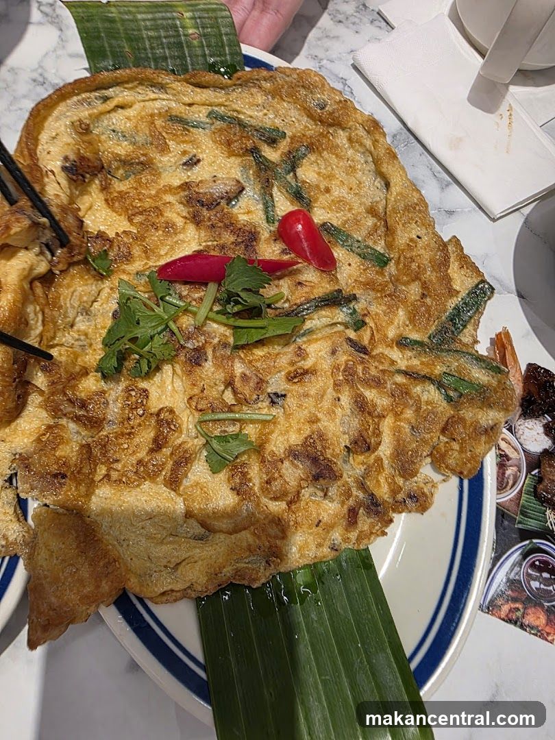 Omelet with Chili and Scallions