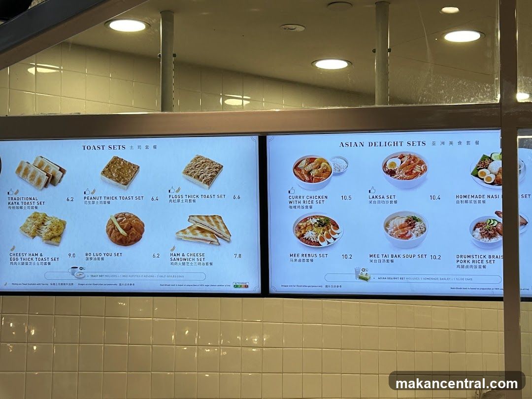Toast Sets and Asian Delight Sets