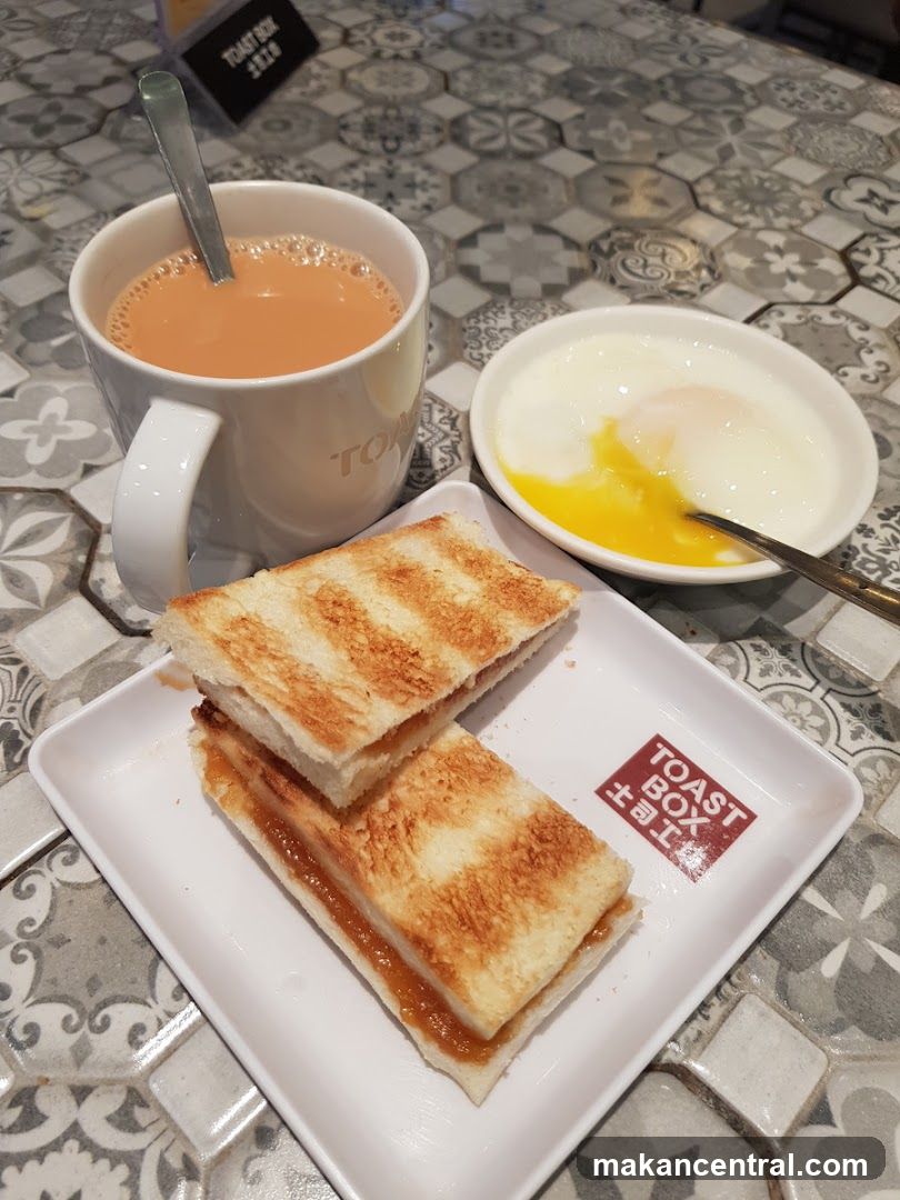 Toast Box Breakfast