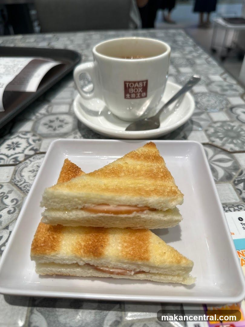Toast Box Coffee and Sandwiches